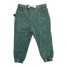 Load image into Gallery viewer, Distressed green jogger pants by Olive and Scout.