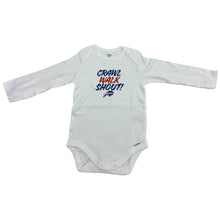 Load image into Gallery viewer, Crawl, Walk, Shout Onesie