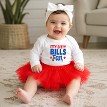 Load image into Gallery viewer, Itty Bitty Bills Fan 3PC Tutu Set