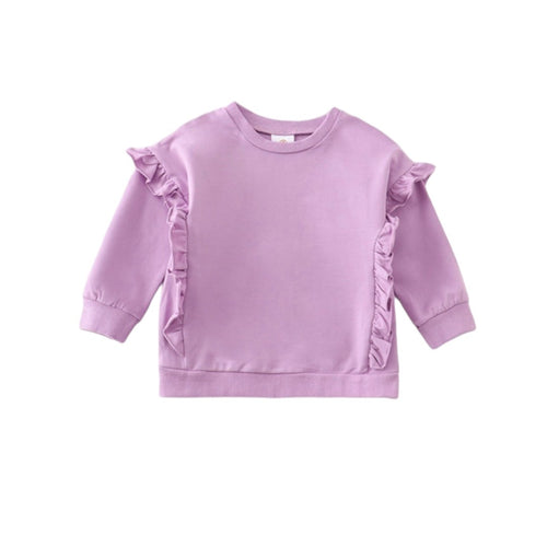 Ruffle Sweatshirt