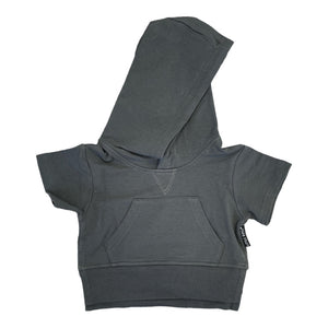Short Sleeve Hooded Shirt By Little Bipsy