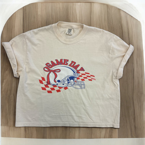Game Day Boxy Women's tee