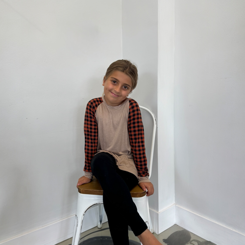 Long Sleeve Rustic Girls Shirt