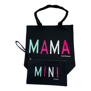 Mommy And Me Matching Canvas Bag Set