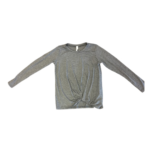 Long Sleeve Knot Tween Shirt