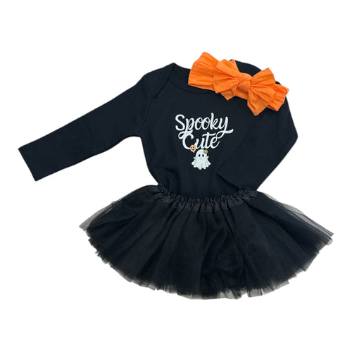 3PC Halloween baby Girl Set