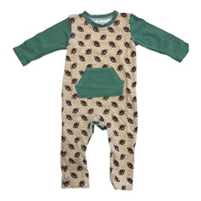Load image into Gallery viewer, Handmade Football Romper &amp; Shirt