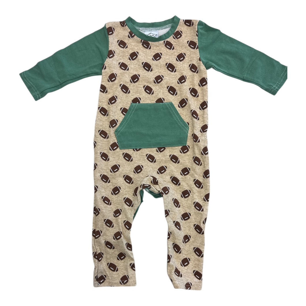 Handmade Football Romper & Shirt