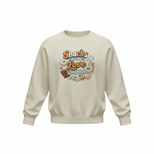 Load image into Gallery viewer, Snacks Love Language Crewneck