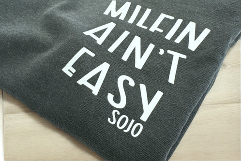 Milfin Ain’t Easy Women’s Cropped Tee