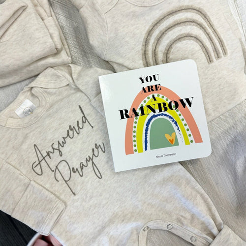 “You Are A Rainbow” Baby Book