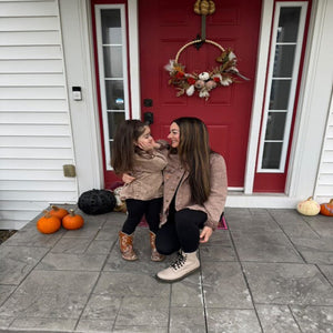 Matching Brown Denim Jacket