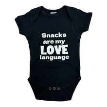 Load image into Gallery viewer, Snacks Are My Love Language Shirt