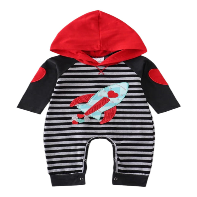 Rocket Hooded Romper