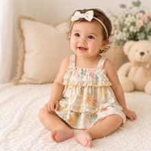 Load image into Gallery viewer, Burts Bees Floral Organic Dress