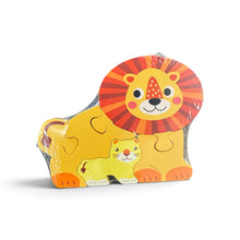Load image into Gallery viewer, 5 Pc Wooden Animal Puzzle