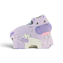 Load image into Gallery viewer, 5 Pc Wooden Animal Puzzle