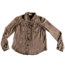 Load image into Gallery viewer, Matching Brown Denim Jacket