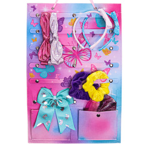 Hanging Hair Accessories Holder Organizer