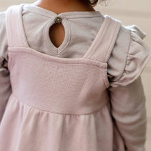 Load image into Gallery viewer, Flutter Organic Tee &amp; Thermal Baby Dress Set