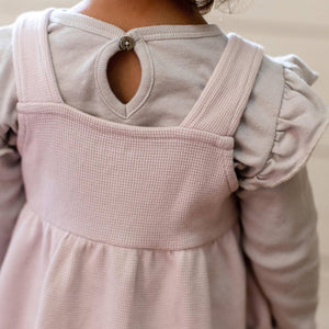 Flutter Organic Tee & Thermal Baby Dress Set
