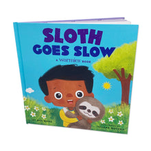 Load image into Gallery viewer, Warmies book: Sloth Goes Slow