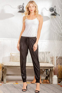 Textured Womens Jogger Pants