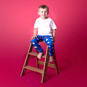 Kid's Red and Blue Buffalo Joggers