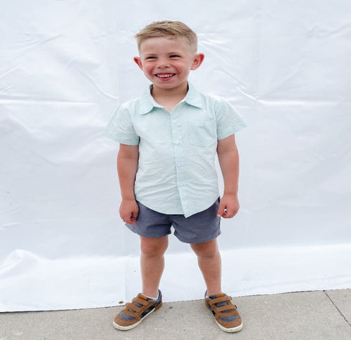 Adam Button Down Boy's Shirt