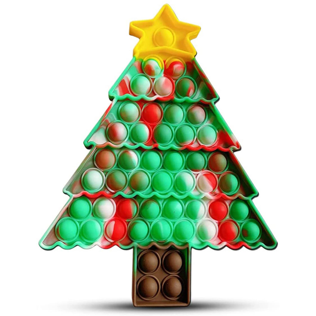 Pop It Fidget Christmas Tree Toys