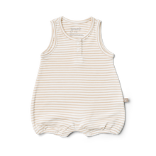 Load image into Gallery viewer, 100% organic cotton baby romper.