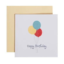 Load image into Gallery viewer, Mini happy birthday card. Blank inside.