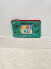 Load image into Gallery viewer, Plastic pencil pouch that says, &quot;game over&quot; and looks like a video game controller. Zip closure. Great for back to school.
