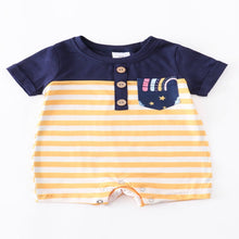 Load image into Gallery viewer, One piece baby romper for boys.