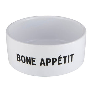 Ceramic dog bowl "Bone Appetit"